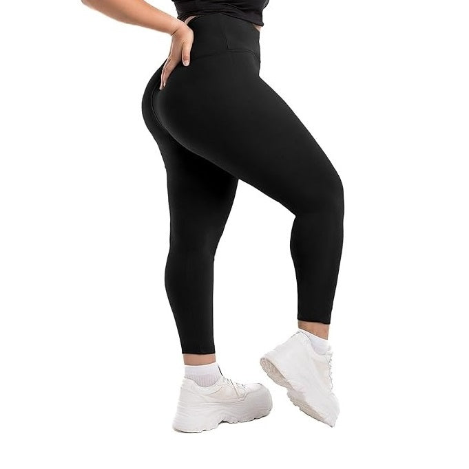 High Waist Plus Size Leggings for Women, Buttery Soft Plus Size