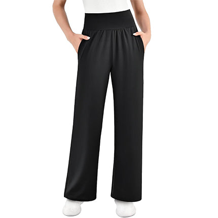 SINOPHANT Womens Wide Leg Yoga Pants with Pockets High Waisted Casual Lounge Loose Palazzo Pajama Sweatpants
