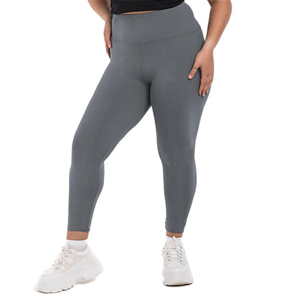 SINOPHANT Plus Size Leggings for Women, High Waisted Tummy Control Buttery Super Soft Black Yoga Pants for Workout Running