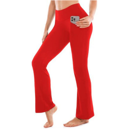 SINOPHANT Flare Leggings for Women with Pockets,High Waisted Tummy Control Bootcut Yoga Pants for Women Soft Bell Bottoms