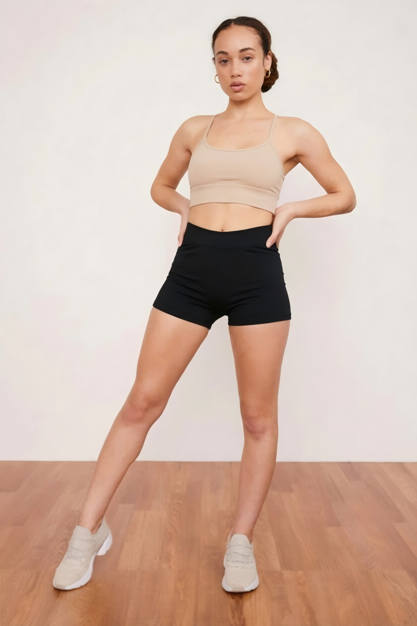 SINOPHANT High Waist 6" Biker Shorts