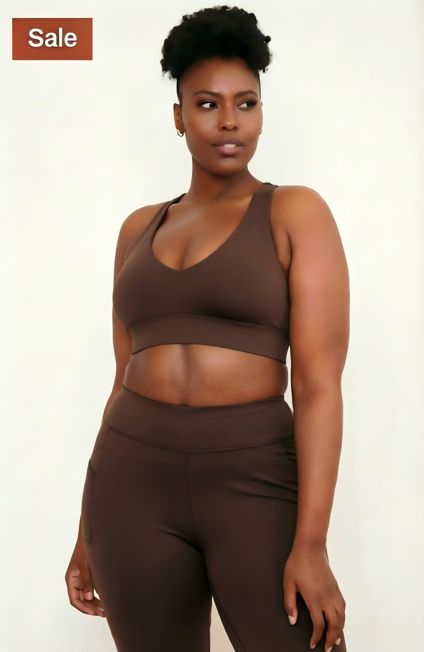SINOPHANT Freya Plus Size Full Length Leggings with  Pockets