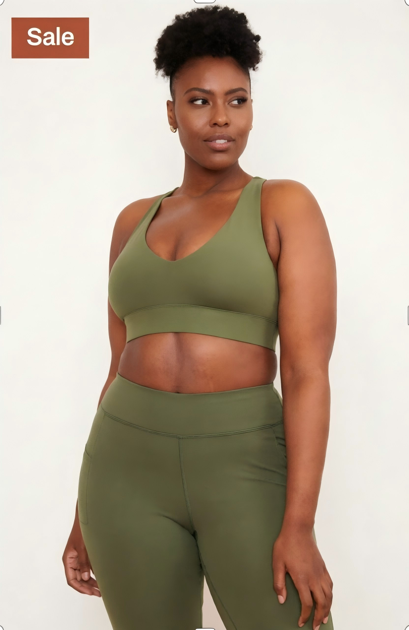 SINOPHANT Freya Plus Size Full Length Leggings with  Pockets
