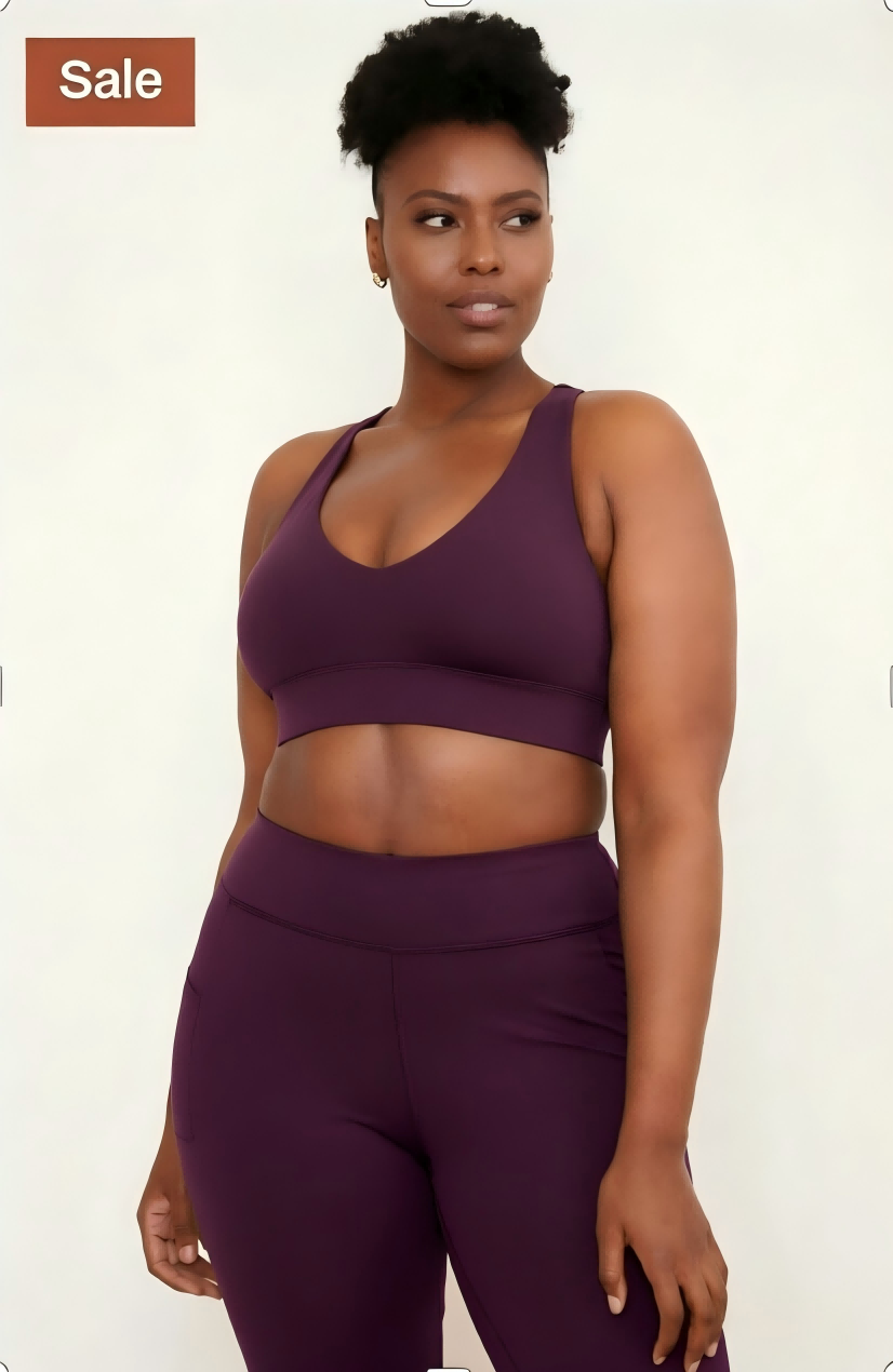 SINOPHANT Freya Plus Size Full Length Leggings with  Pockets