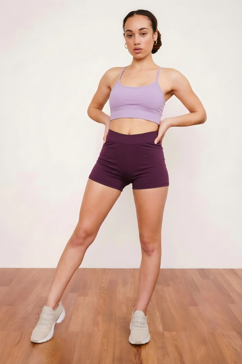 SINOPHANT High Waist 6" Biker Shorts