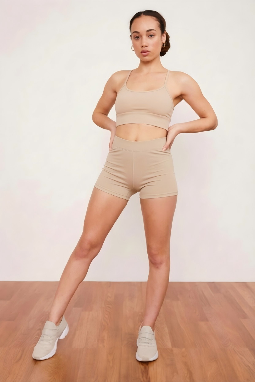 SINOPHANT High Waist 6" Biker Shorts