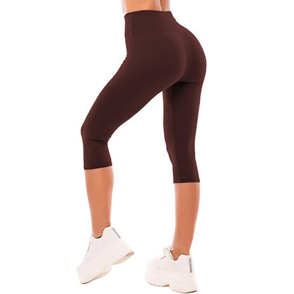 SINOPHANT High Waisted Leggings for Women - Full Length Capri Buttery Soft Yoga Pants for Workout Athletic