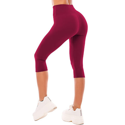 SINOPHANT High Waisted Leggings for Women - Full Length Capri Buttery Soft Yoga Pants for Workout Athletic