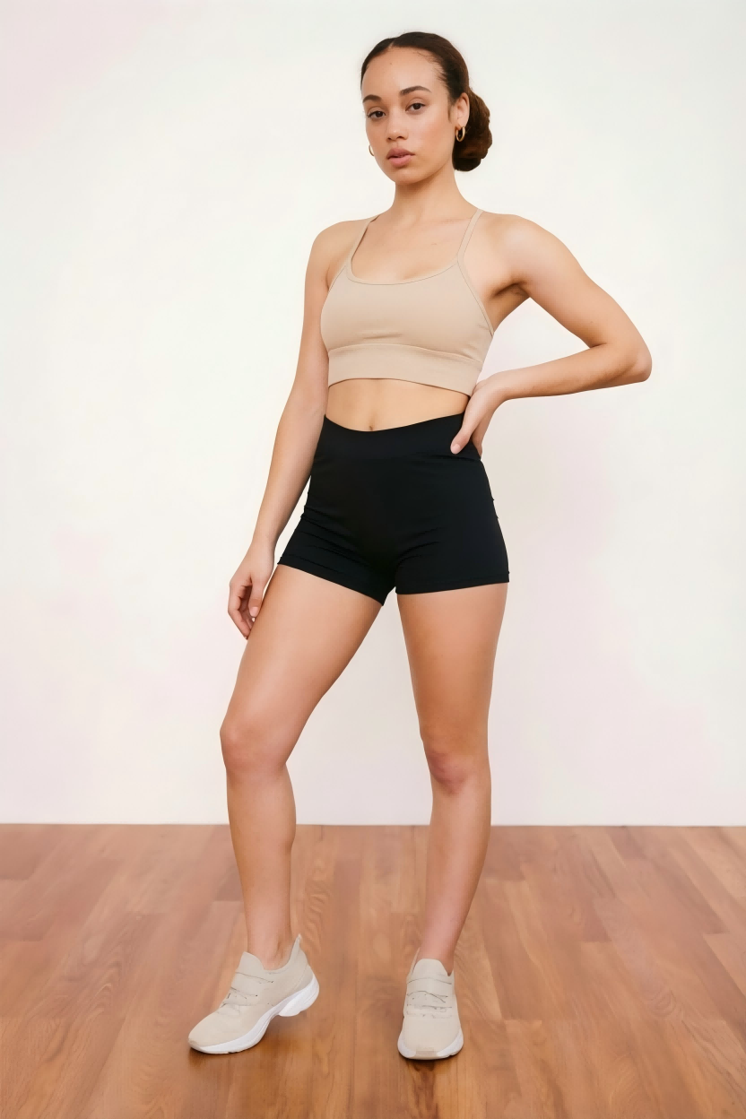 SINOPHANT High Waist 6" Biker Shorts