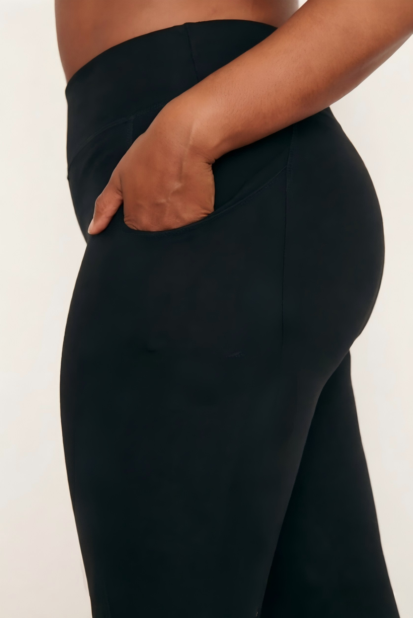 SINOPHANT Freya Plus Size Full Length Leggings with  Pockets