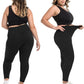 SINOPHANT Women's High Waist Leggings, Large Sizes, Sports Leggings for Gym Outdoor