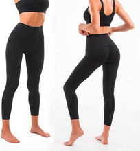 Carica l&#39;immagine nel visualizzatore di Gallery, Walifrey Cuttable Leggings with Inside Pocket for Women，High Waisted Tummy Control Soft Slim Workout Leggings

