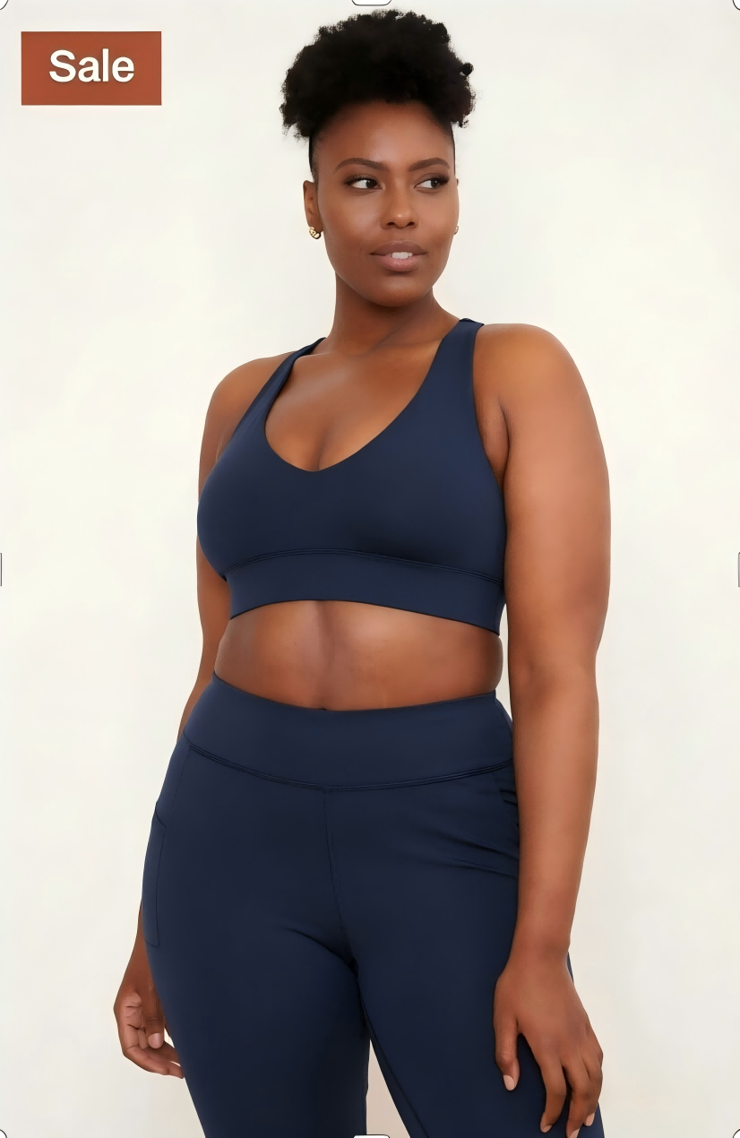 SINOPHANT Freya Plus Size Full Length Leggings with  Pockets