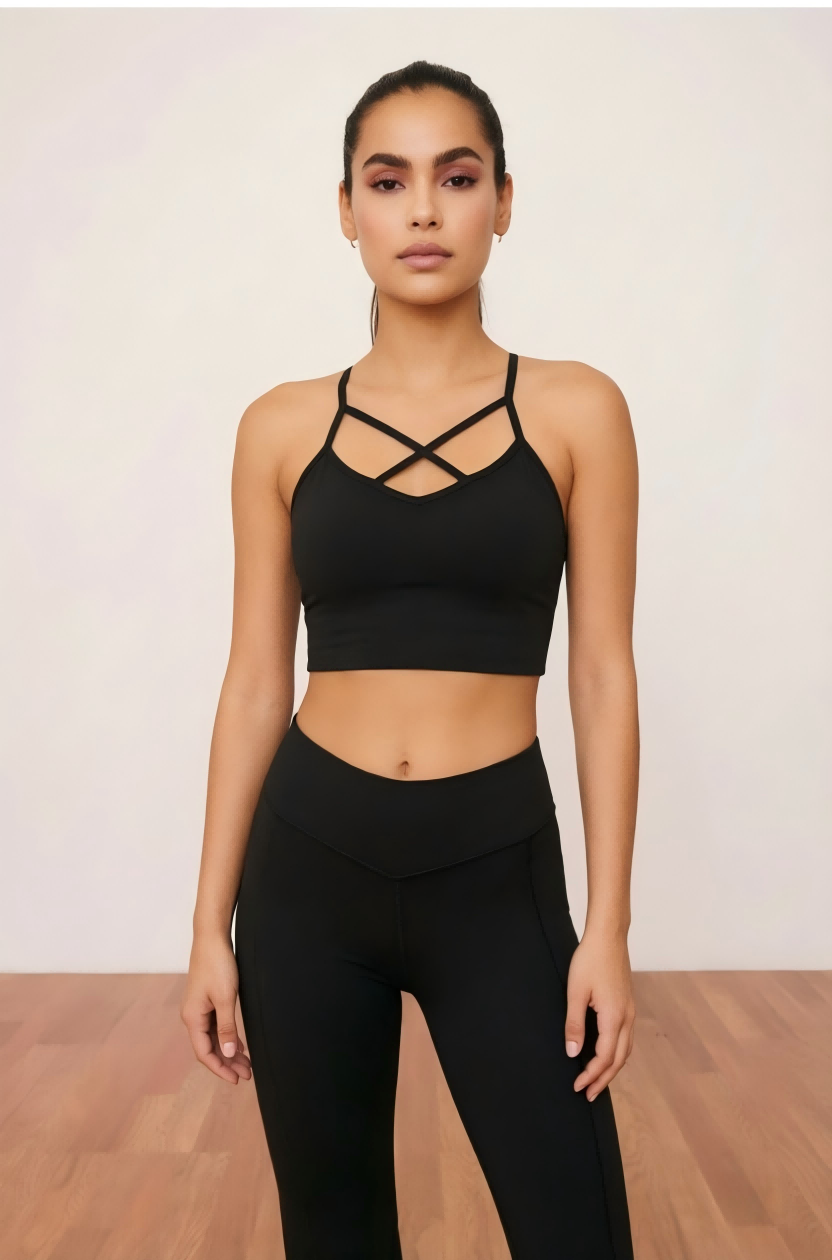 SINOPHANT Elara High Waisted Flare Leggings with Pockets