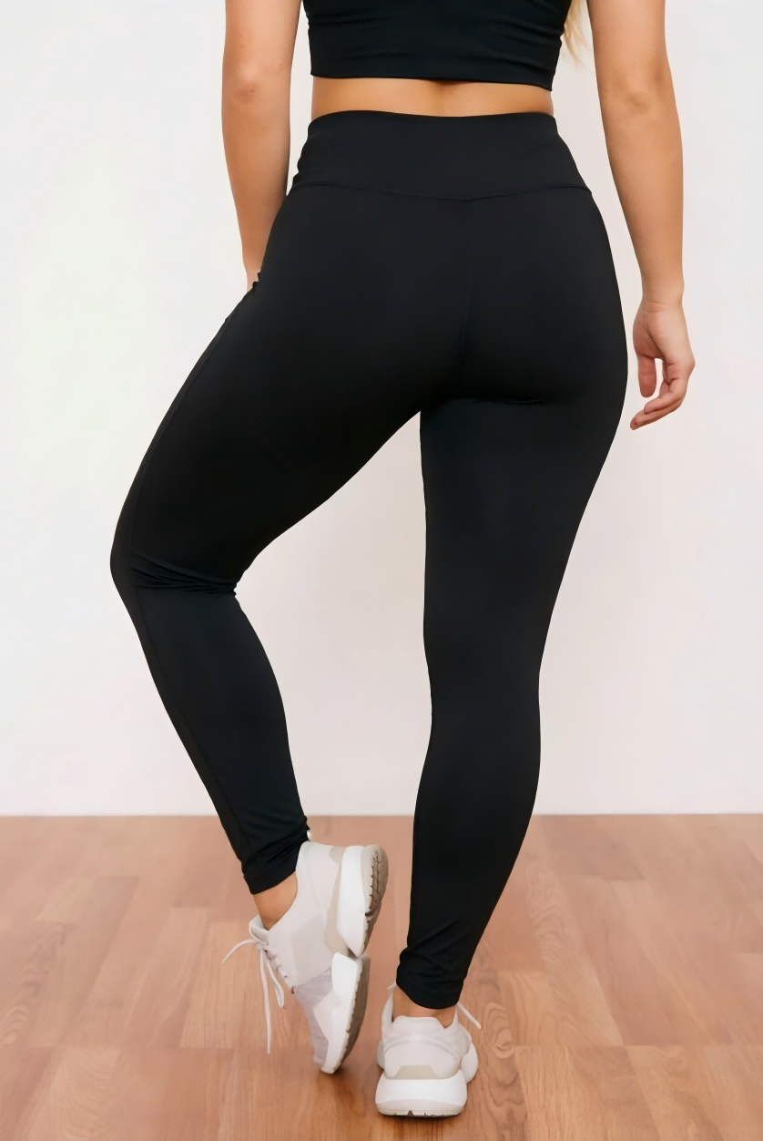 SINOPHANT Freya Plus Size Full Length Leggings with  Pockets