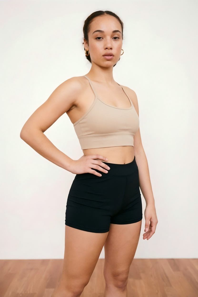 SINOPHANT High Waist 6" Biker Shorts