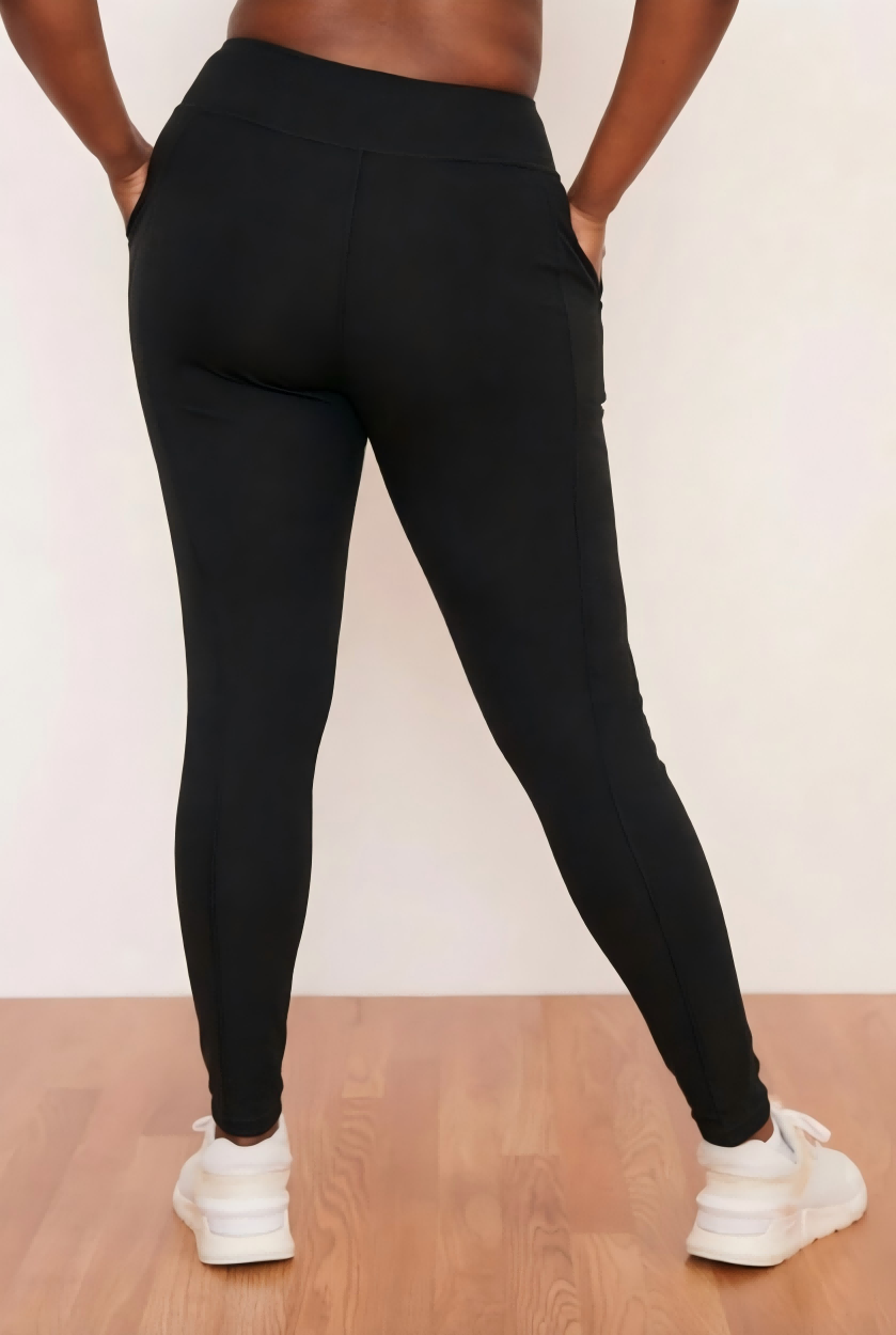 SINOPHANT Freya Plus Size Full Length Leggings with  Pockets