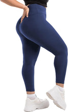 Load image into Gallery viewer, Walifrey High Waist Plus Size Leggings for Women, Buttery Soft Plus Size Leggings
