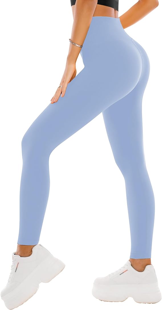 SINOPHANT High Waisted Leggings for Women - Full Length Buttery Soft Yoga Pants for Workout Athletic