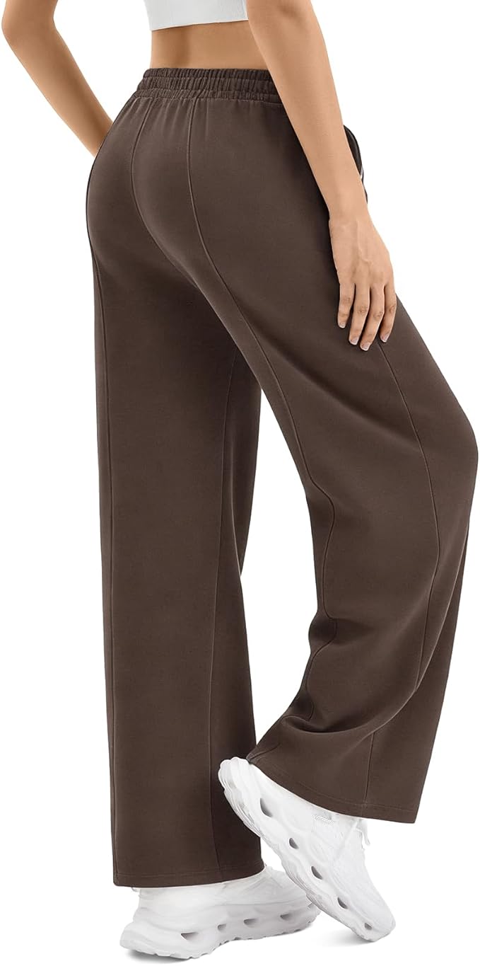 SINOPHANT Womens Wide Leg Sweatpants Baggy Pants with Pockets Fashion Outfits 2026 Drawstring Athletic Joggers