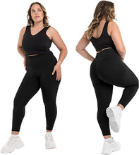 Carregar imagem no visualizador da galeria, Walifrey High Waist Plus Size Leggings for Women, Buttery Soft Plus Size Leggings
