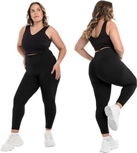 Load image into Gallery viewer, Walifrey High Waist Plus Size Leggings for Women, Buttery Soft Plus Size Leggings
