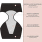 Menstrual Underwear for Women, Cotton Knickers Multipack with Leakproof Crotch for Heavy Flow Extra Protection