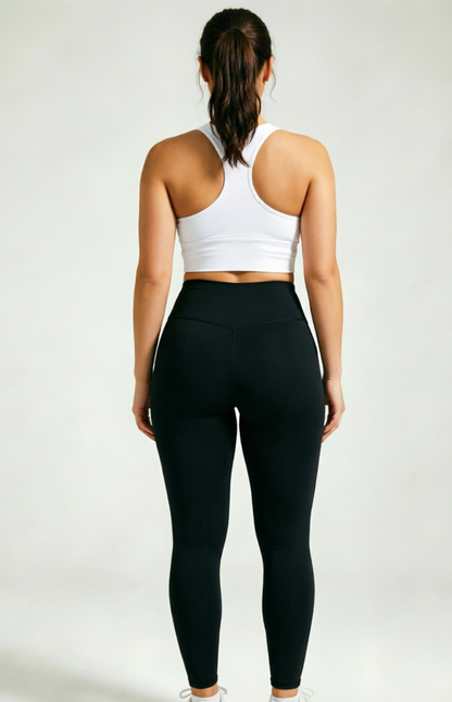 SINOPHANT Freya Plus Size Full Length Leggings with  Pockets