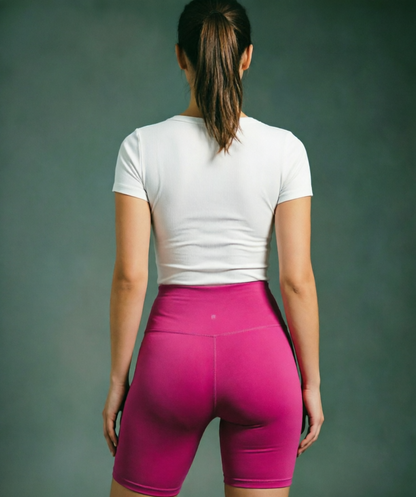 SINOPHANT High Waist 6" Biker Shorts