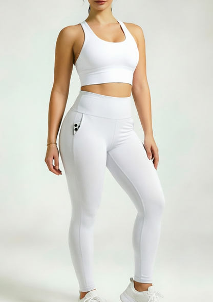 SINOPHANT Freya Plus Size Full Length Leggings with  Pockets