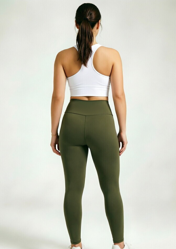 SINOPHANT Freya Plus Size Full Length Leggings with  Pockets