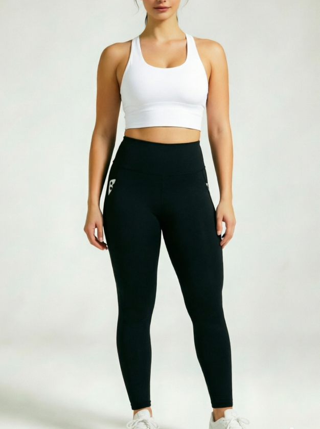 SINOPHANT Freya Plus Size Full Length Leggings with  Pockets