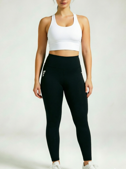 SINOPHANT Freya Plus Size Full Length Leggings with  Pockets