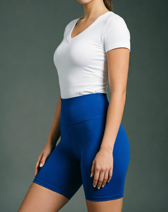 SINOPHANT High Waist 6" Biker Shorts