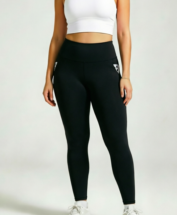SINOPHANT Freya Plus Size Full Length Leggings with  Pockets