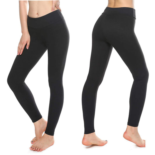 GetUSCart- VALANDY High Waisted Leggings for Women Stretch Tummy Control  Workout Running Yoga Pants Reg&Plus Size