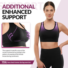 Carregar imagem no visualizador da galeria, Sinopant High Impact 3 Hooks Adjustable Padded Sports Bra
