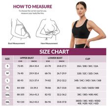 Carregar imagem no visualizador da galeria, Sinopant High Impact 3 Hooks Adjustable Padded Sports Bra
